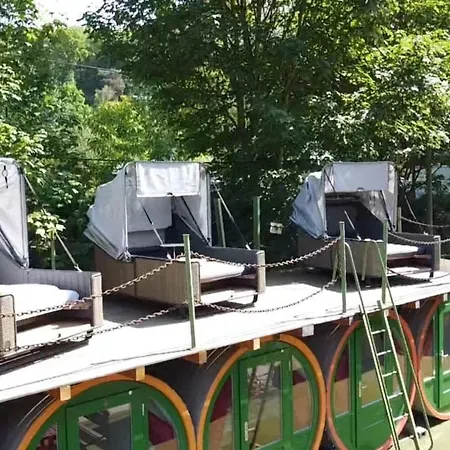 Am Treidlerweg - Schlafstrandkorb 2 Glamping